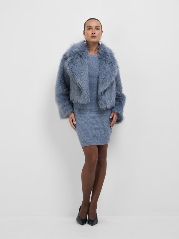 SHEIKE Arina Mini Dress Set Blue 1008629 Styled Front Image