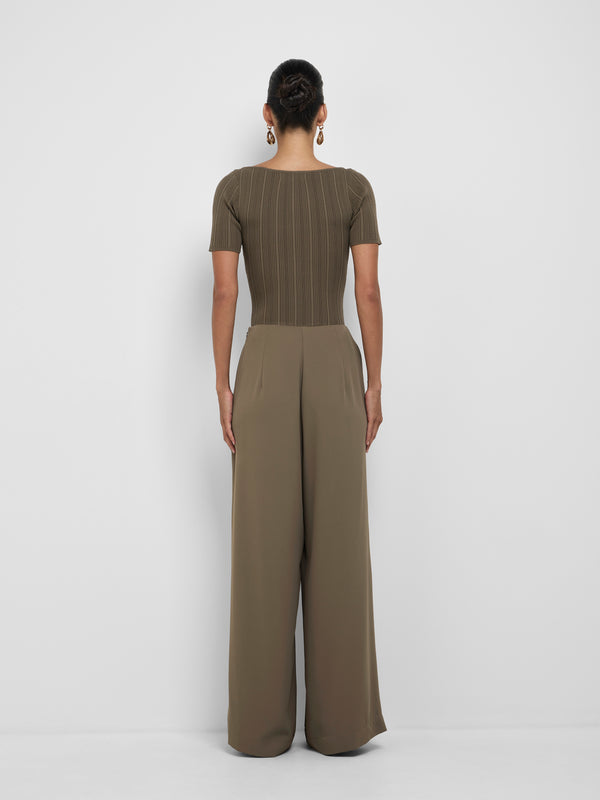 SHEIKE Adele Pant Olive 1008648 Back Image