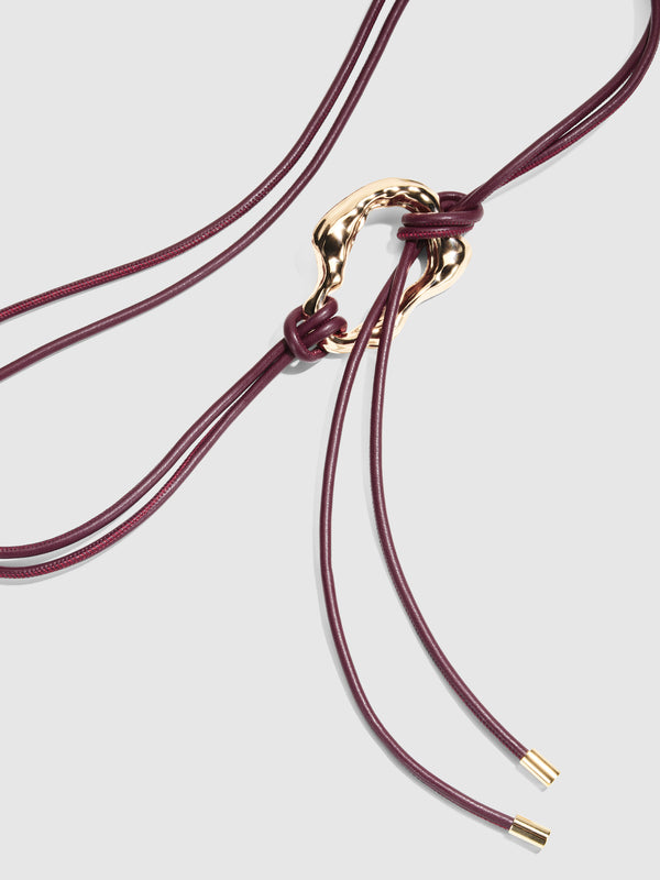 SHEIKE Wabi Sabi Belt Purple 1008658 Detail Ghost Image