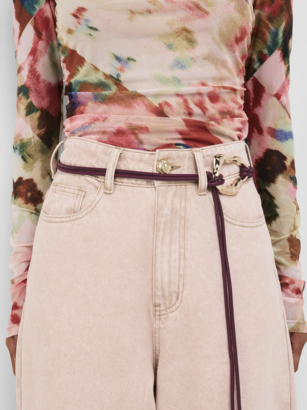 SHEIKE Wabi Sabi Belt Purple 1008658 Model Image