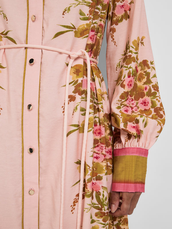 SHEIKE Alana Maxi Shirt Dress Floral 1008662 Detail Image