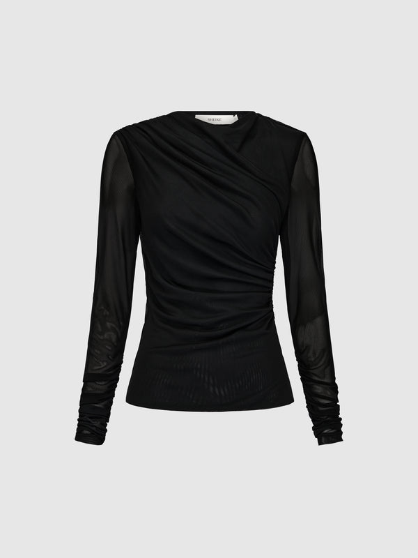 SHEIKE Midnights Top Black 1008679 Ghost Image