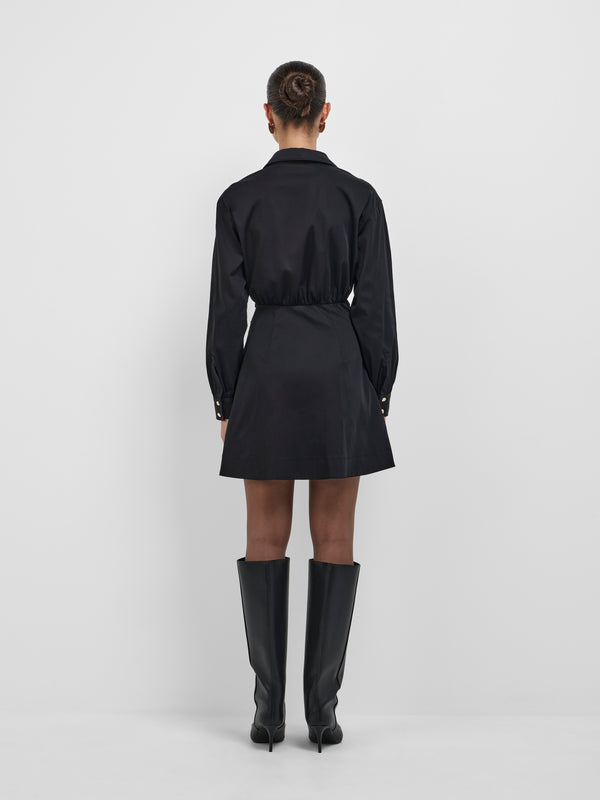 SHEIKE Montana Mini Dress Black 1008680 Back Image