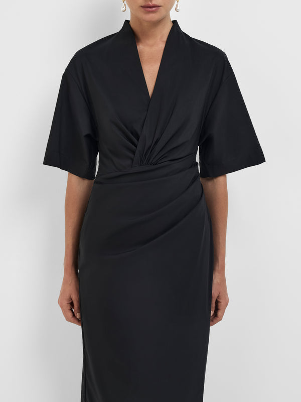 SHEIKE Tara Shirt Dress Black 1008681 Close Up Image