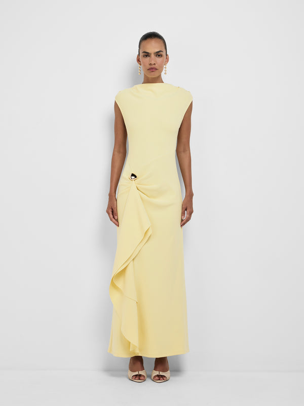 Size8 SHEIKE Tammy Maxi Dress Limoncello 1008686 Front Image