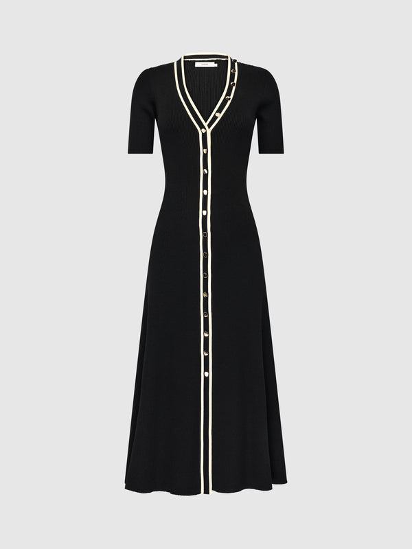 SHEIKE Dahlia Maxi Dress Black 1008690 Ghost Image