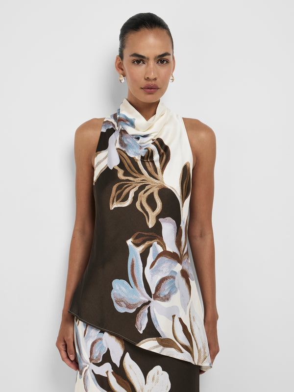 Size8 SHEIKE Fiora Top Floral 1008708 Close Up Image