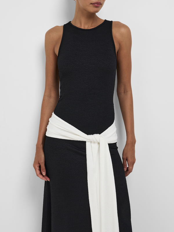 SHEIKE Milan Maxi Dress Black 1008773 Close Up Image