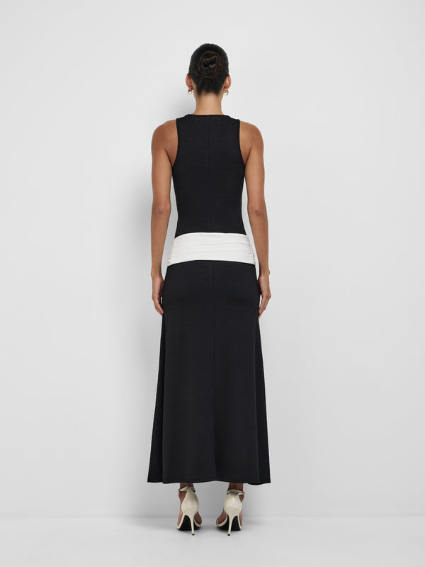 SHEIKE Milan Maxi Dress Black 1008773 Back Image