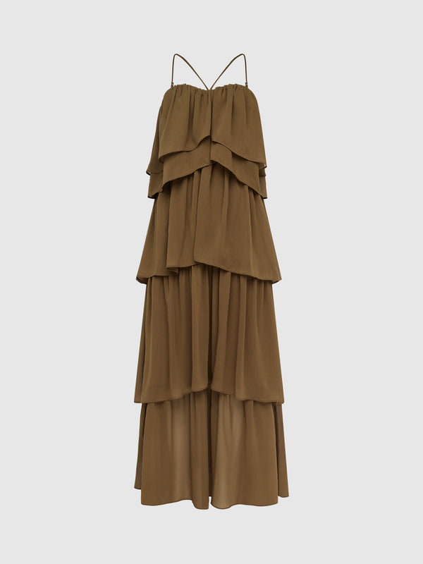 SHEIKE Danika Dress Brown 1008358 Ghost Image