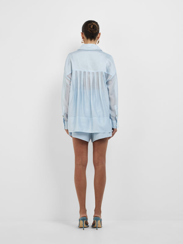 SHEIKE Marbella Shirt Blue 1008402 Back Image