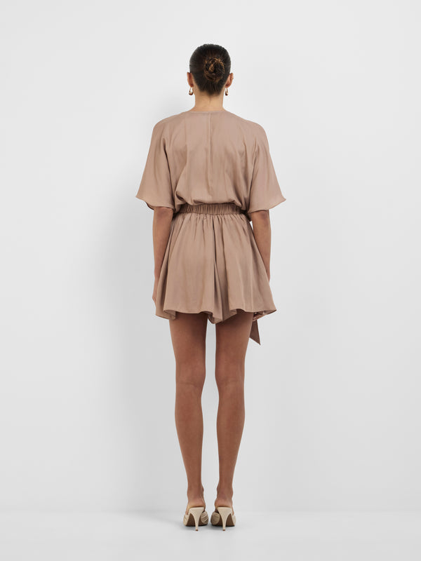 SHEIKE Sunset Playsuit Tan 1008436 Back Image