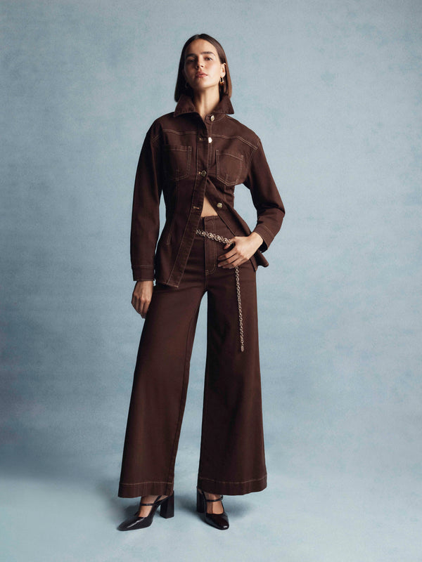 SHEIKE Broadway Jean Chocolate 1008544 Campaign Image