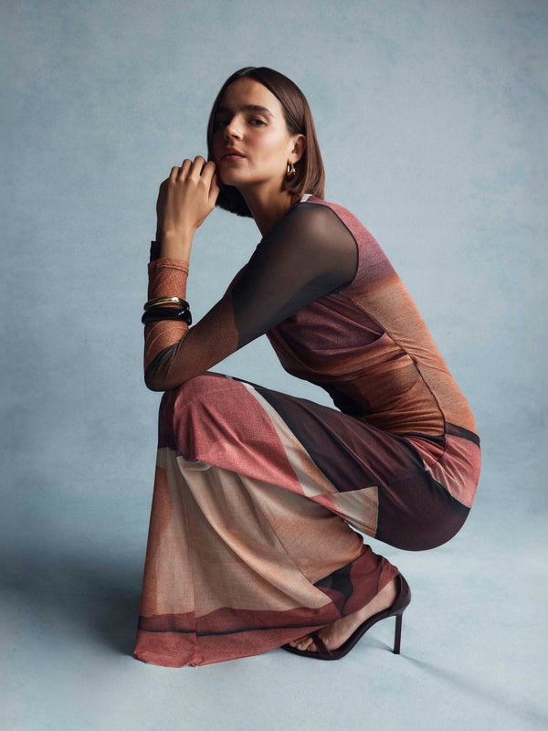 SHEIKE Indiana Maxi Dress Print 1008712 Campaign Image