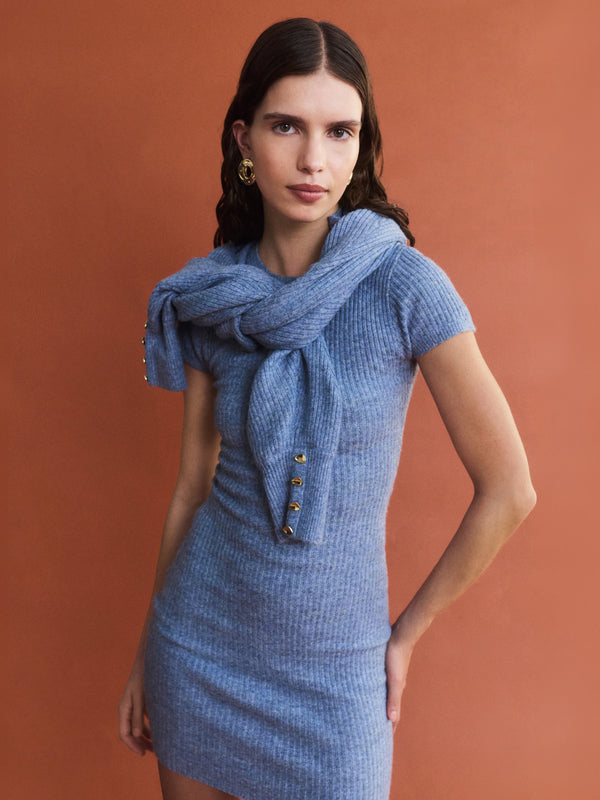 SHEIKE Arina Mini Dress Set Blue 1008629 Campaign Image