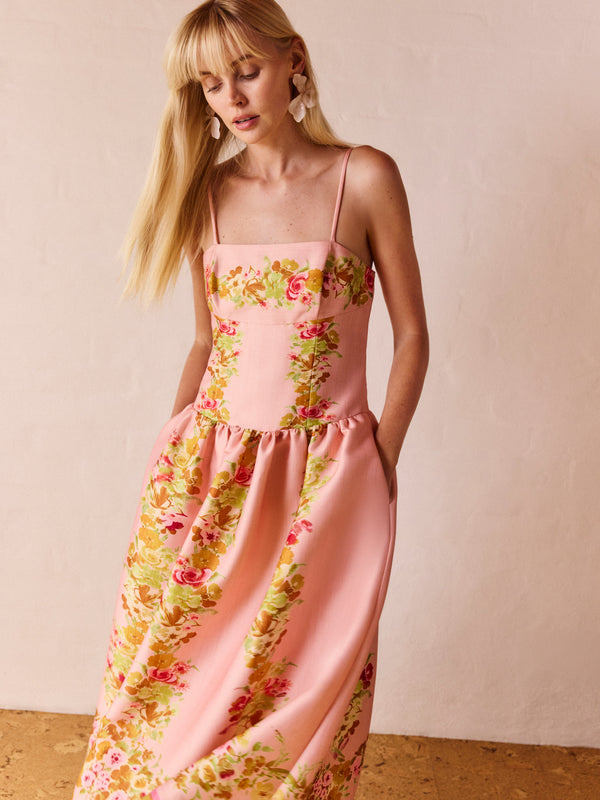 SHEIKE Alana Maxi Dress Floral 1008555 Campaign Image