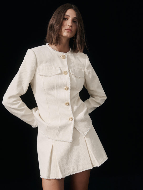 SHEIKE Rayah Skirt Creme 1007612 Campaign Image