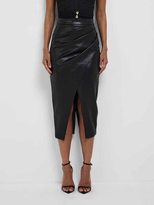 Size8 SHEIKE Gotham Skirt Black 1007429 Close Up Image