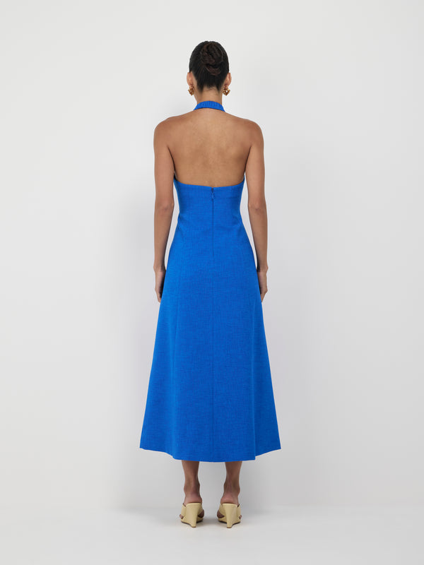 SHEIKE Shai Maxi Dress Blue 1008456 Back Image
