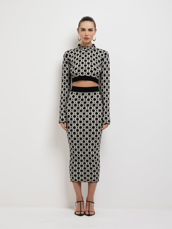 SHEIKE Monaco Knit Top 1007535 Front Image