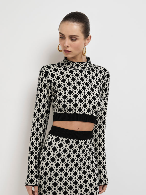 Size8 SHEIKE Monaco Knit Top 1007535 Detail Image