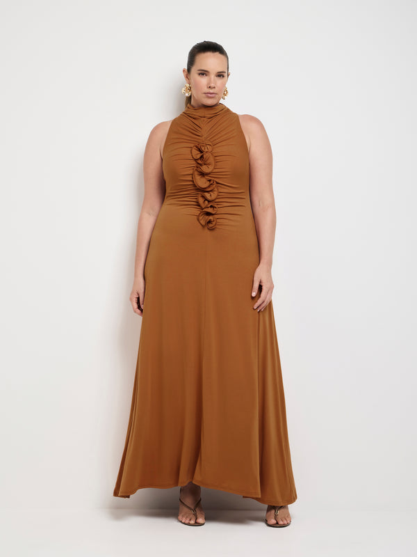 Size16 SHEIKE Lara Dress Ginger 1007544 Front Image