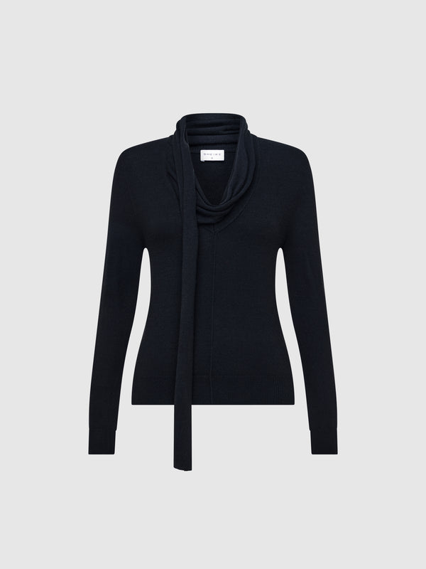 SHEIKE Cory Knit Top Black 1007562 Ghost Image