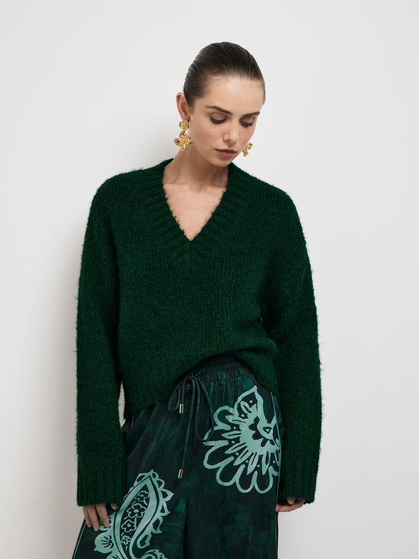 SHEIKE Elena Jumper Pine 1007635 Campaign Image