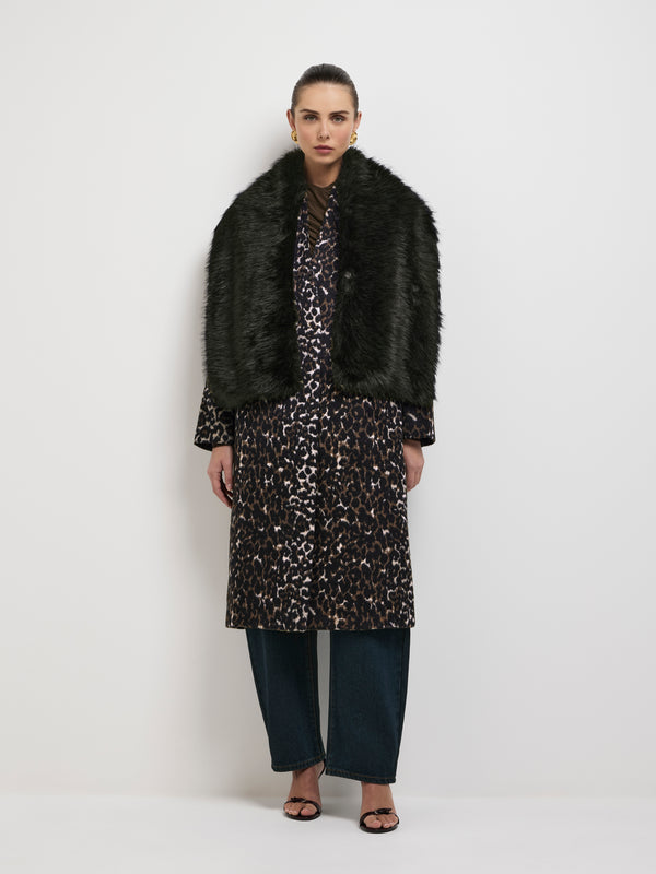 SHEIKE Leopard Coat Leopard 1007637 Front Styled Image