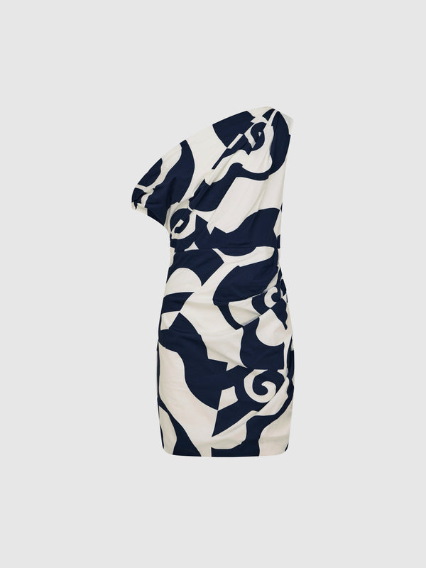 SHEIKE Ripple Mini Dress Print 1007653 Ghost Image