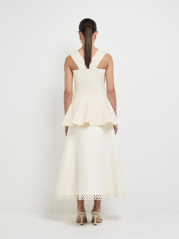 SHEIKE Stephanie Top Ivory 1007666 Back Image