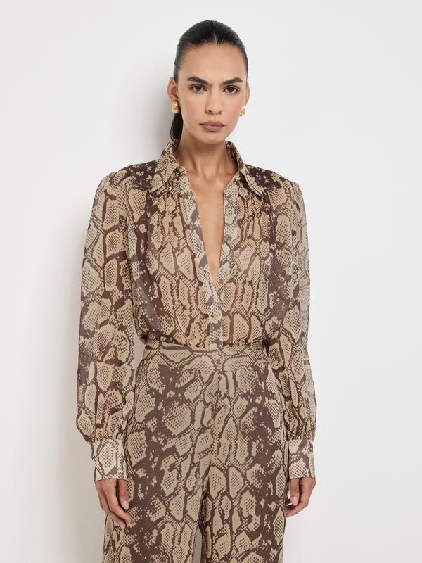 Size8 SHEIKE Daphne Shirt Snake 1007671 Detail Image