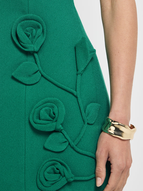 SHEIKE Maya Mini Dress Jade 1007761 Fabric Image