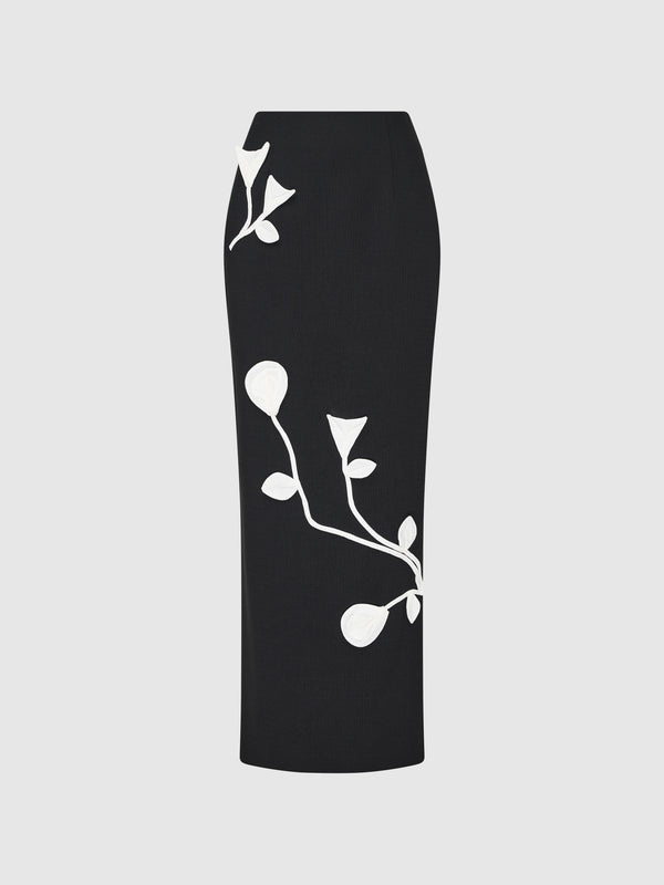 SHEIKE Maya Skirt Floral 1007763 Ghost Image