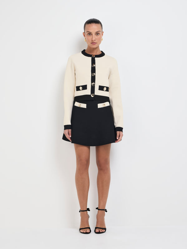 SHEIKE Fia Skirt Black 1007696 Front Styled Image