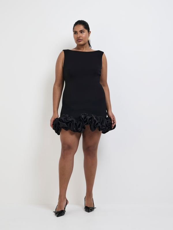 Size16 SHEIKE Nadine Mini Dress Black 1007796 Front Image