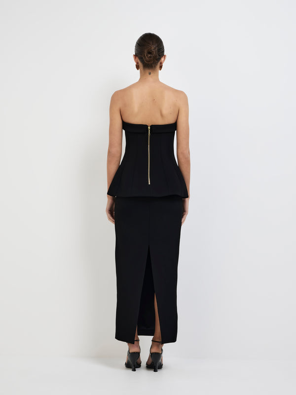 SHEIKE Estella Gown Black 1007810 Back Image