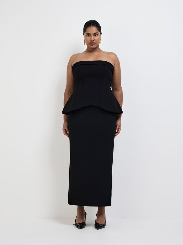 Size16 SHEIKE Estella Gown Black 1007810 Front Image