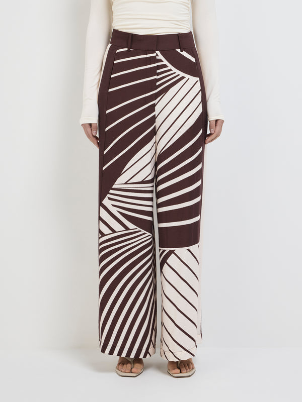 Size8 SHEIKE Montmartre Stripe Pant Print 1007814 Detail Image