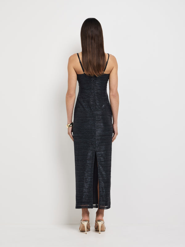 SHEIKE Elise Midi Dress Navy 1007818 Back Image