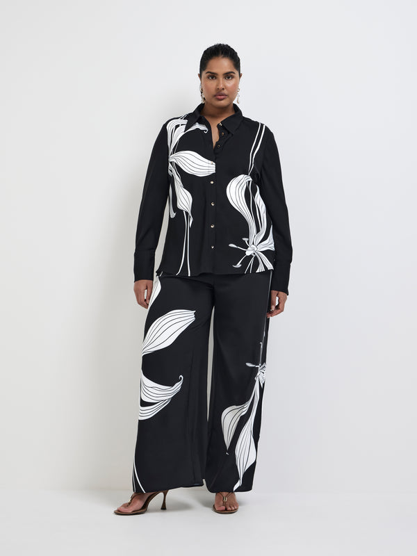 Size16 SHEIKE Lotus Pant Floral 1007829 Front Image