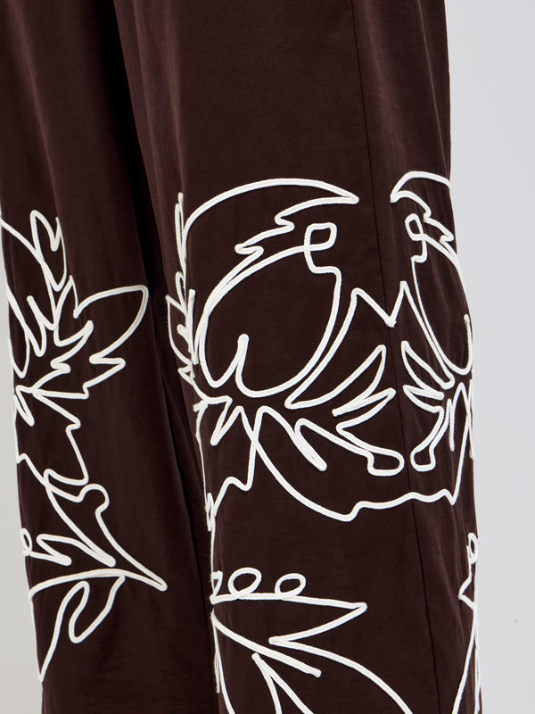 SHEIKE Jardan Pant Floral 1007847 Fabric Swatch Image