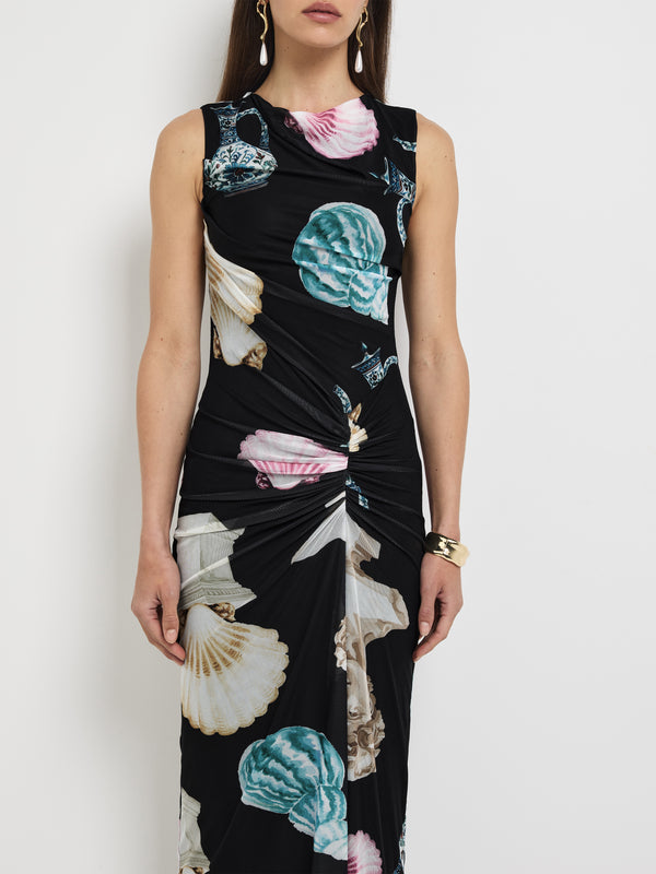 SHEIKE Penelope Mesh Dress Seascape 1007851 Detail Image