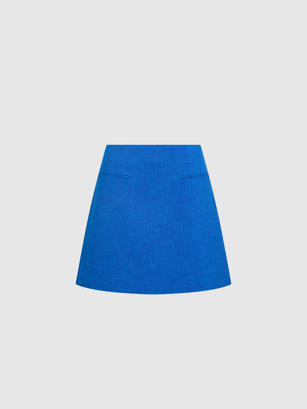 SHEIKE Suzie Mini Skirt Cobalt 1007859 Ghost Image