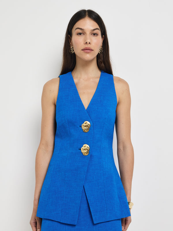 Size6 SHEIKE Suzie Vest Cobalt 1007860 Detail Image