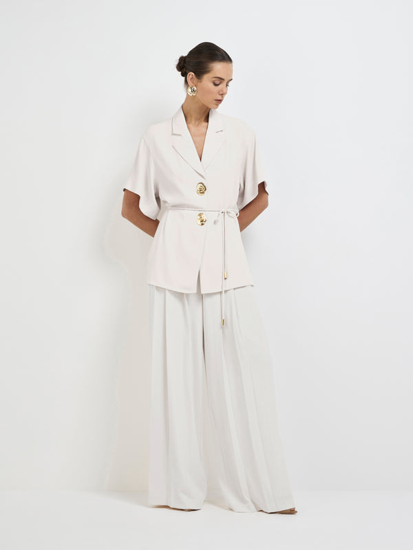 SHEIKE Grace Shirt Ivory 1007875 Front  Image