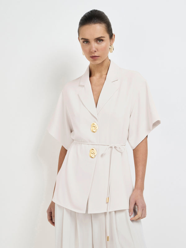 Size8 SHEIKE Grace Shirt Ivory 1007875 Detail Image