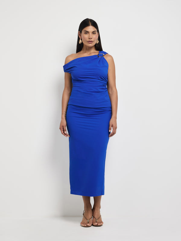 Size12 SHEIKE Eliana Top Blue 1007898 Front Image