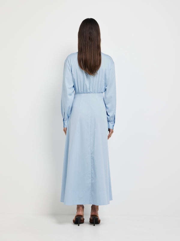 SHEIKE Montana Maxi Dress Blue 1007918 Back Image