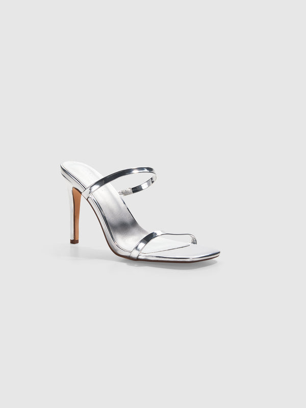 SHEIKE Tina Heel Silver 1007922 Ghost Image
